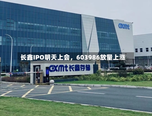 长鑫IPO明天上会，603986放量上涨-第2张图片