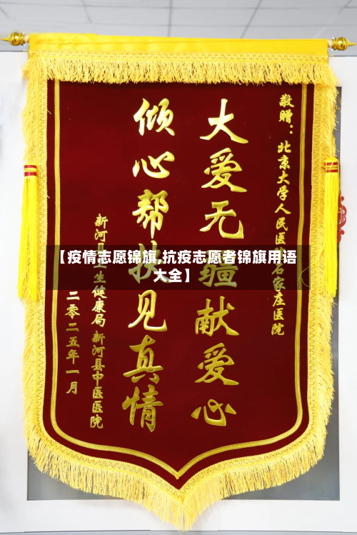 【疫情志愿锦旗,抗疫志愿者锦旗用语大全】