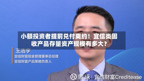 小额投资者提前兑付爽约！宜信类固收产品存量资产规模有多大？-第2张图片